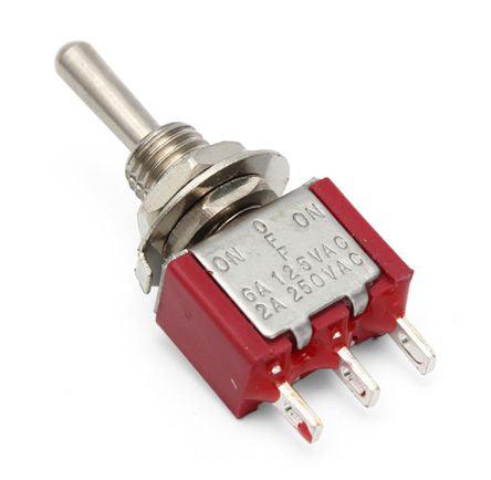 Mini Toogle Switch Spdt On Off On Solder Type Mts 103 A1 R - Livestainable.co.za