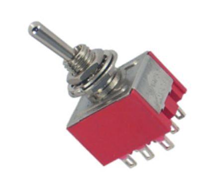 Mini Toggle Switch Tpdt On Off On Sol Red Mts 303 A1 R - Livestainable.co.za