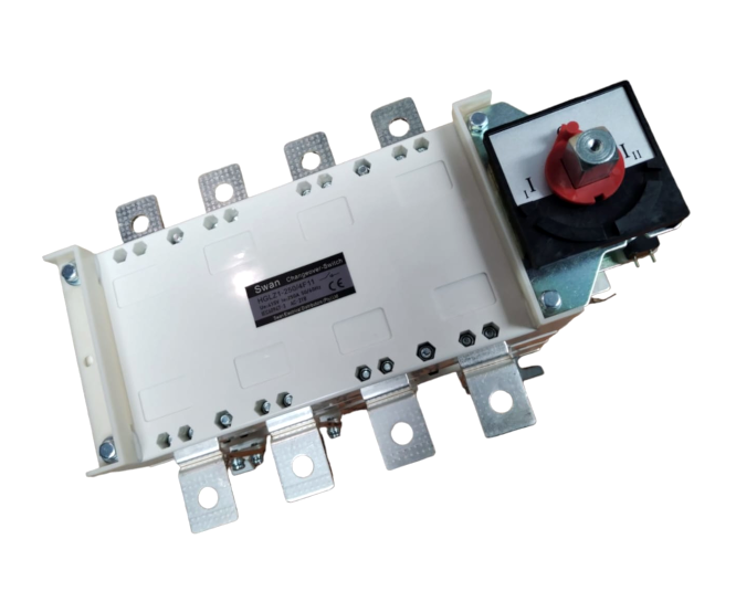Manual Transfer Switch 200 A 4 P With Aux. 1 N/O+1 N/C Mts Hglz1 200/4 F11