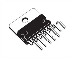 Audio Amplifier Multiwatt Ic 25 Wx2 Sil Tda7265