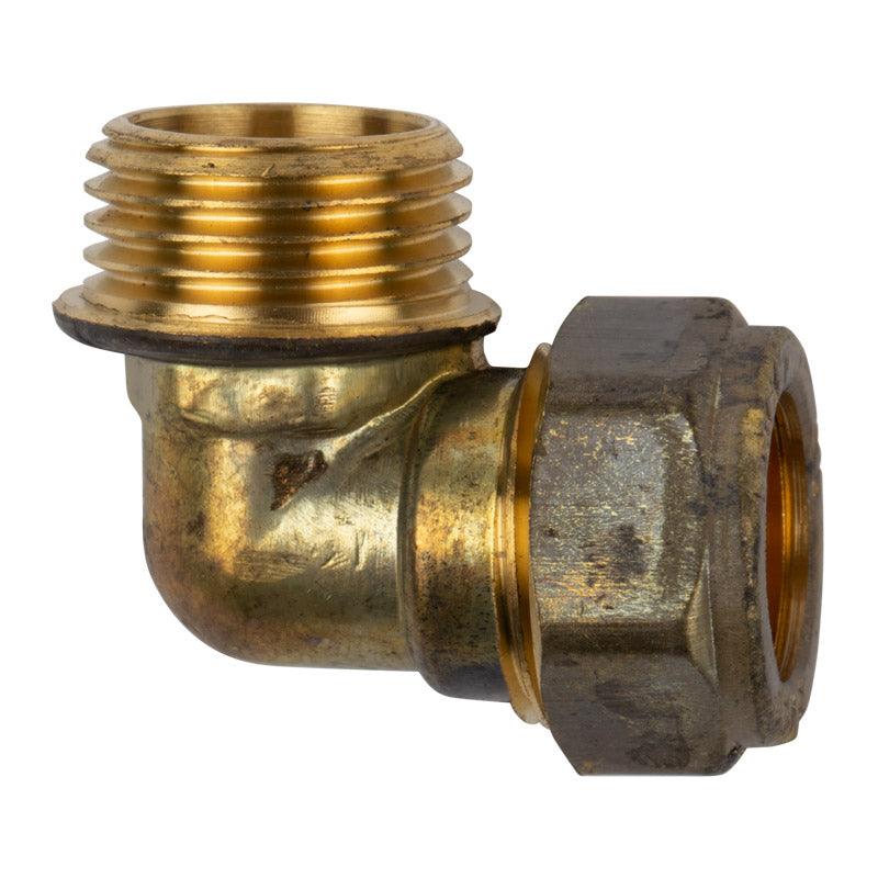 Compression Brass Elbow 90 D Cxmi 22 Mmx3/4 Sabs - Livestainable.co.za