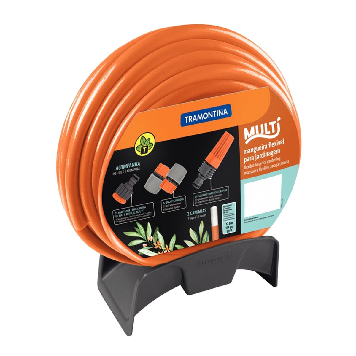 Tramontina Super Flex 20 Mx15 Mm Garden Hose Set - Livestainable.co.za