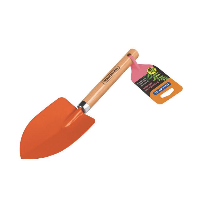 Tramontina Orange Hand Garden Trowel W/Handle - Livestainable.co.za