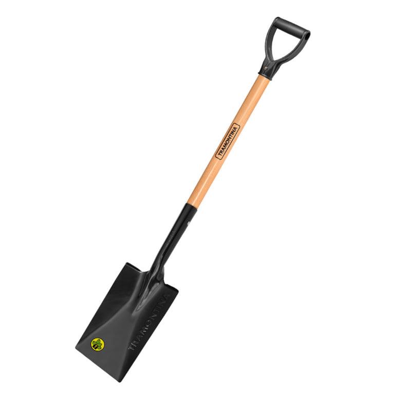 Tramontina Black Spade 71 Cm Wood Stem Poly Handle - Livestainable.co.za