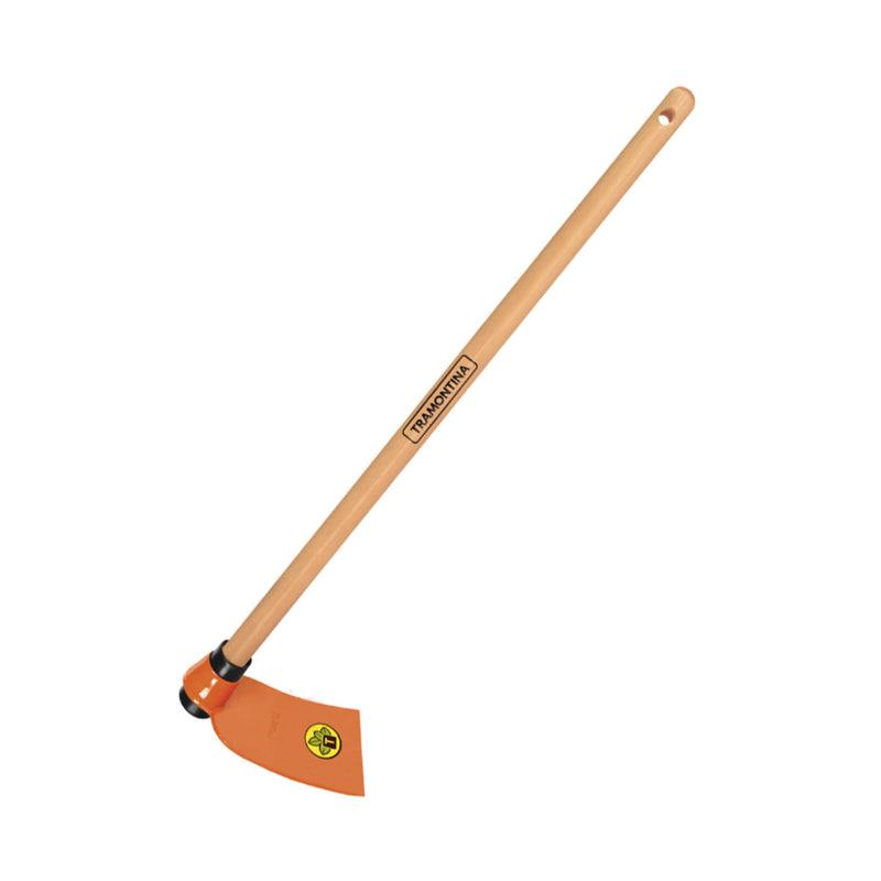 Tramontina Orange Hoe 60 Cm Tool W/Wooden Handle - Livestainable.co.za