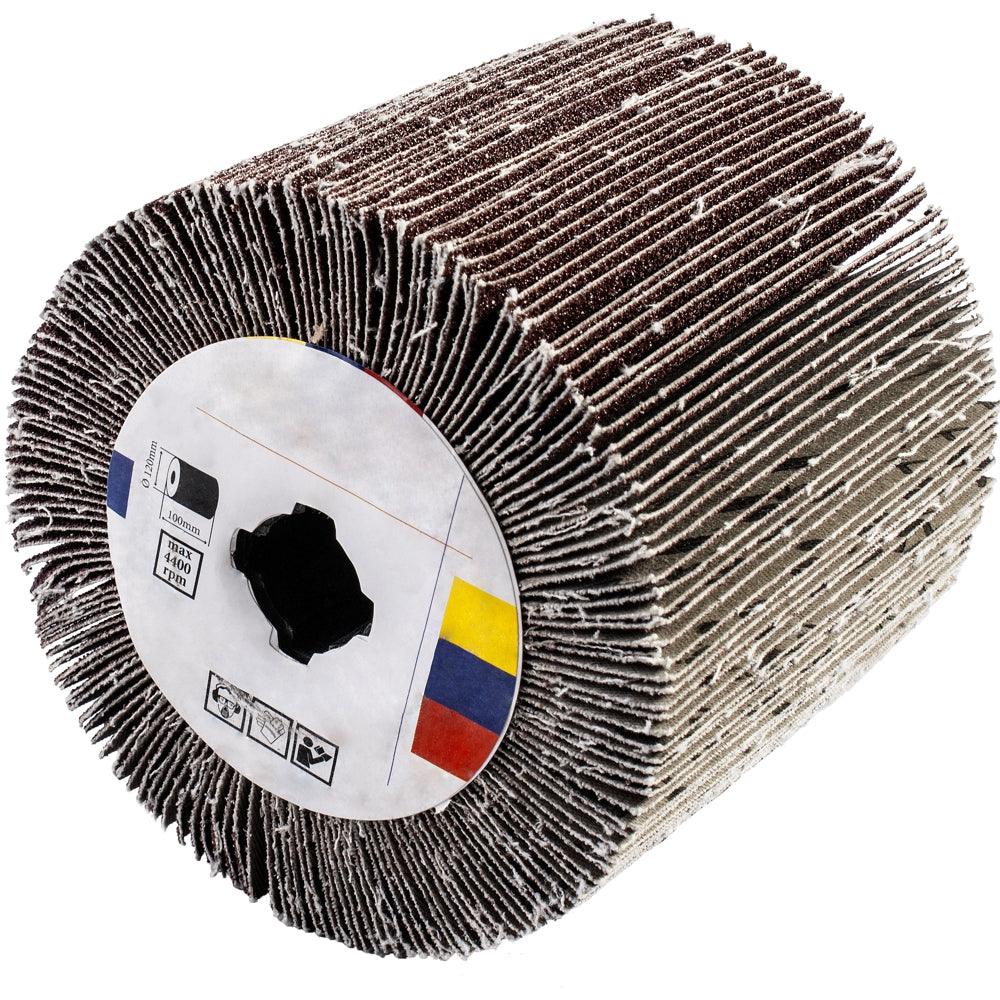 80 Grit Flap Grinding Wheels 120 Mmx100 Mm - Livestainable.co.za