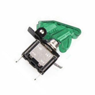 Toggle Switch With Green Safety Protector My T101 Gr