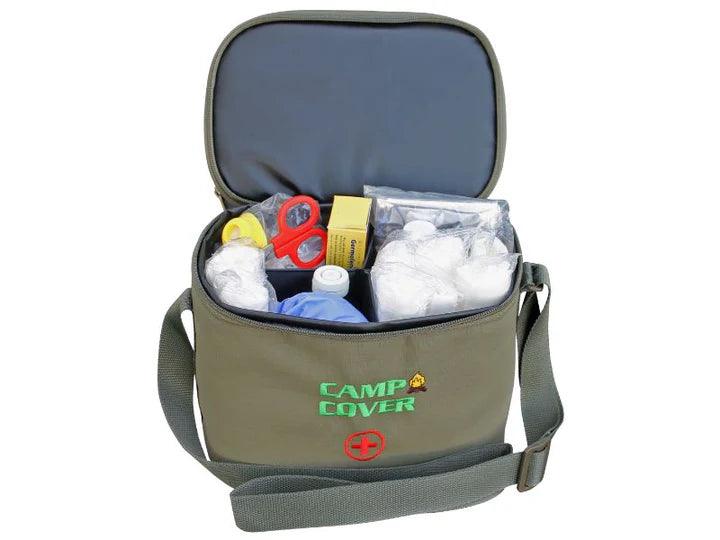 Camp Cover Medical First Aid Bag Kitted Khaki - Livestainable.co.za
