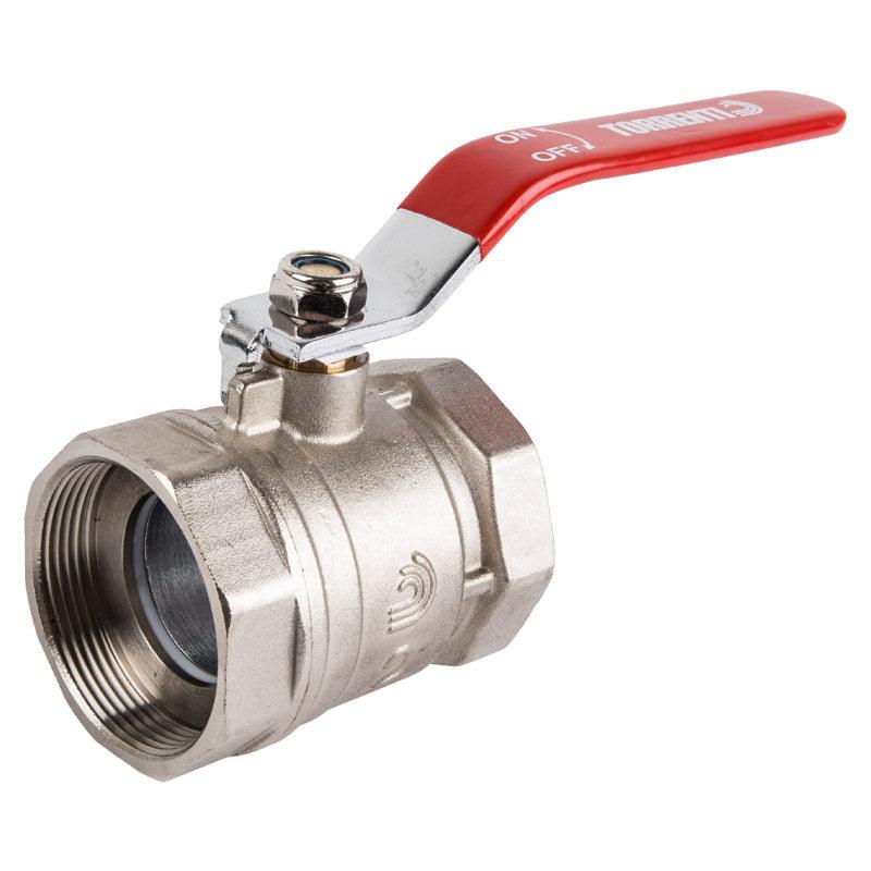 Torrenti Ball Valve Type Reduce Bore Red 50 Mm - Livestainable.co.za