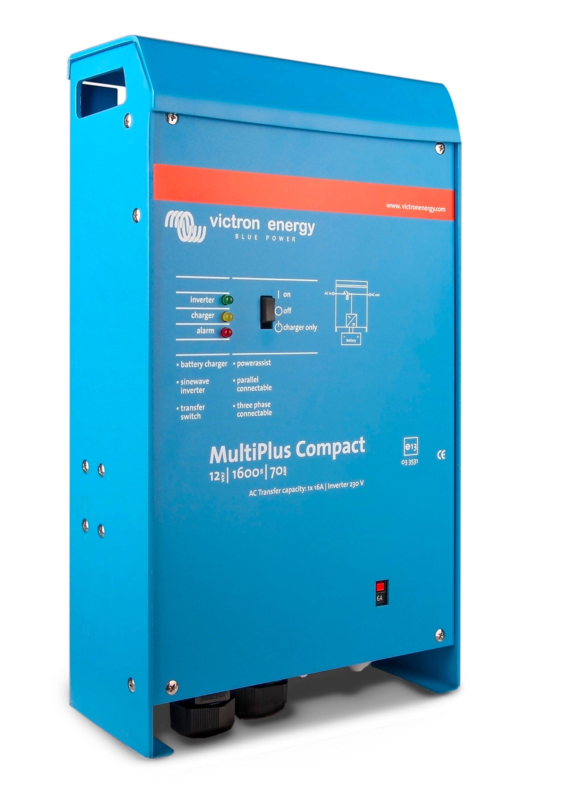 Victron MultiPlus Compact 12/1600/70-16 230V Sine Wave Charger Inverter VE.Bus - Livestainable.co.za