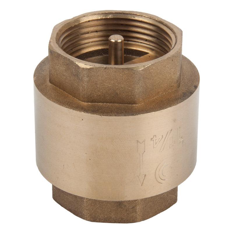 Torrenti Valve Check Brass Spring Loaded 32 Mm - Livestainable.co.za