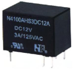 Relay Spdt 3 A 12 Vdc Rect 6 P N4100 C Hs3 Dc12