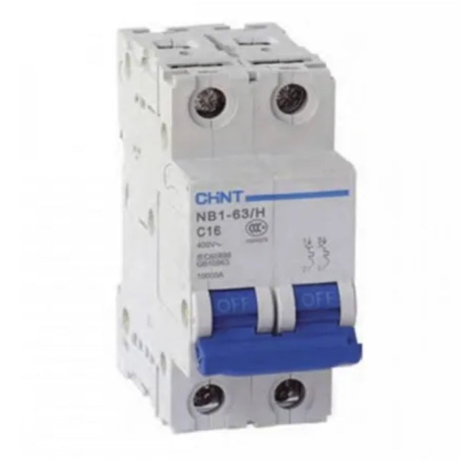 Mini Circuit Breaker 16 A 2 P 10 Ka C Curve Nb1 63 H 216