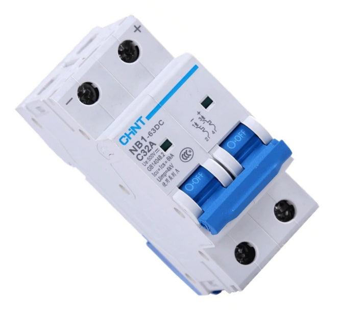 Mini Circuit Breaker 2 P 63 A 125 Vdc 10 Ka Nb1 63 Dc 2 P C63 A - Livestainable.co.za