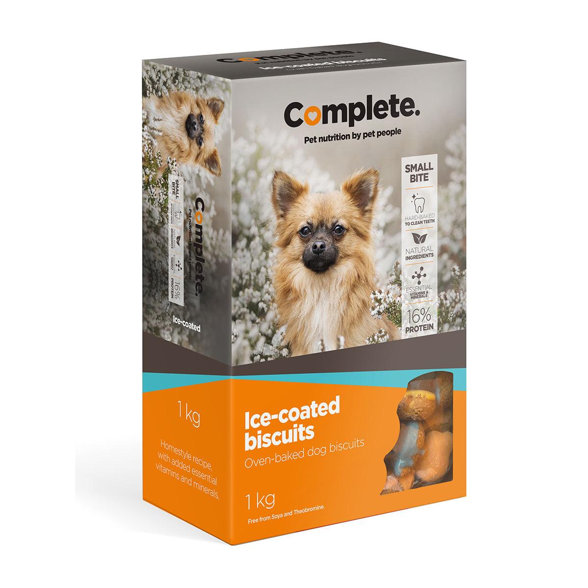 Complete Dog Biscuits Snack A Chew Iced Sml 1 Kg - Livestainable.co.za