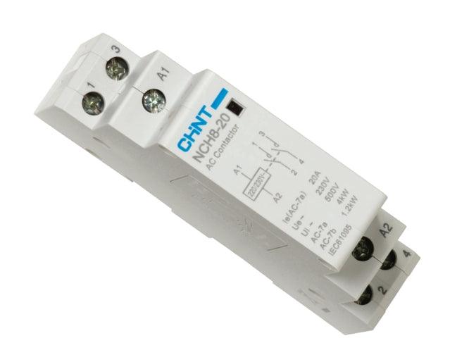 Modular Contactor 20 A 2 P 240 V 2x No Nch8 20/20 Ac240 - Livestainable.co.za