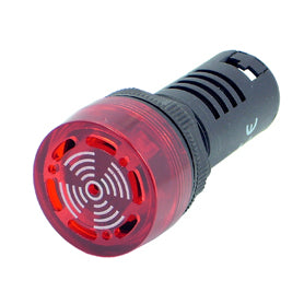 Pilot Lamp W/Buzzer 24 V Red Nd16 22 Fsad24 Vrd