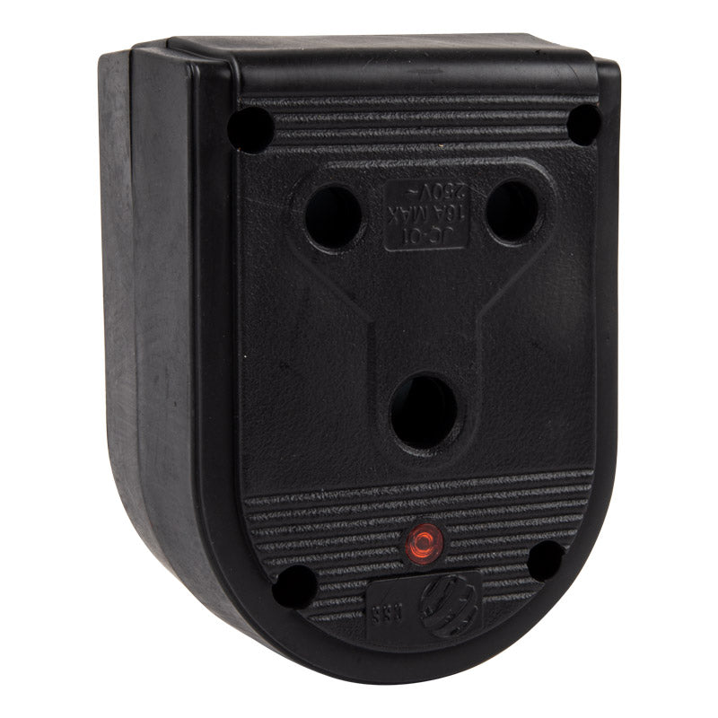 Nexus Janus Coupler Dbl Rubber 16 A Black