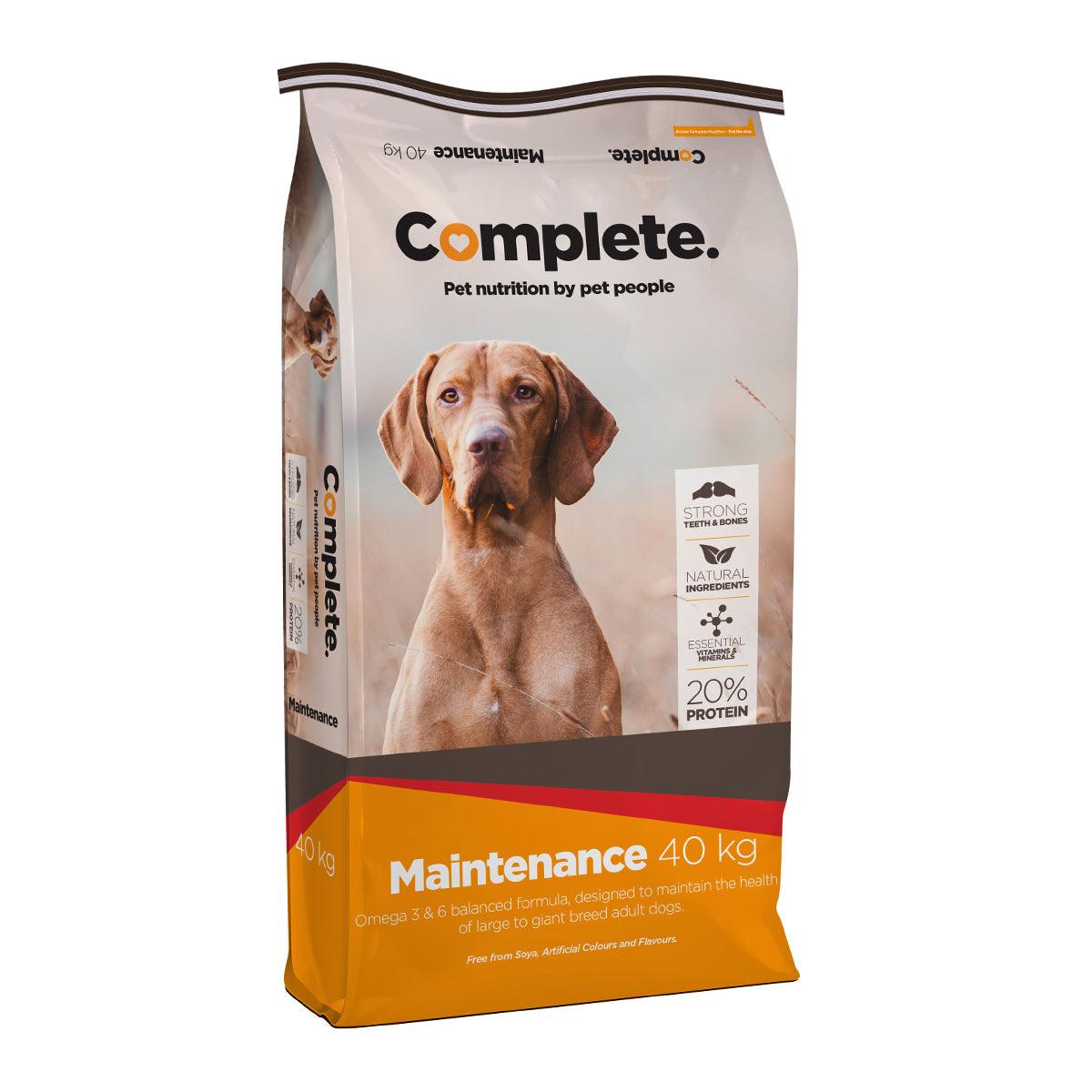 Complete Dog Food Maintenance Large Giant 40 Kg - Livestainable.co.za