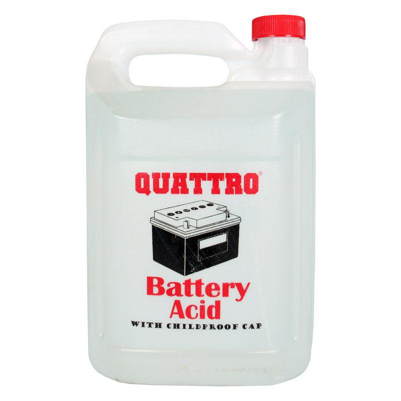 Quattro Battery Acid 5 L - Livestainable.co.za