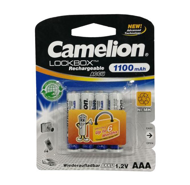 Battery Camelion Rechargeable Aaa Bp4 Nh Aaa1100 Lbp4 (Mec) - Livestainable.co.za