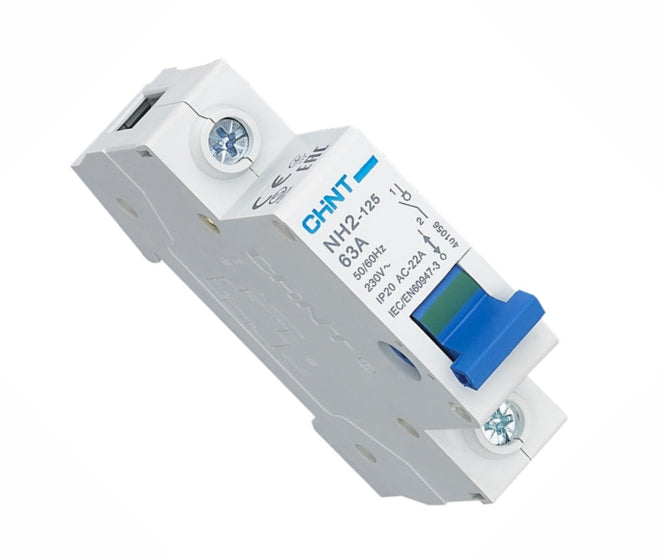 Mini Din Rail Isolator 1 P 63 A Nh2 125 1 P 63 A