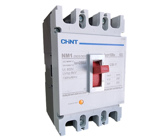 Moulded Case Isolator 250 A 4 P 25 Ka Nm1 250 H 4 P 250 A