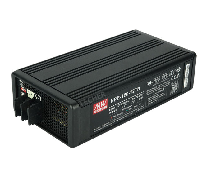 Battery Charger Encl. For Sla & Li Ion 12 V @ 6.8 A Npb 120 12 Tb