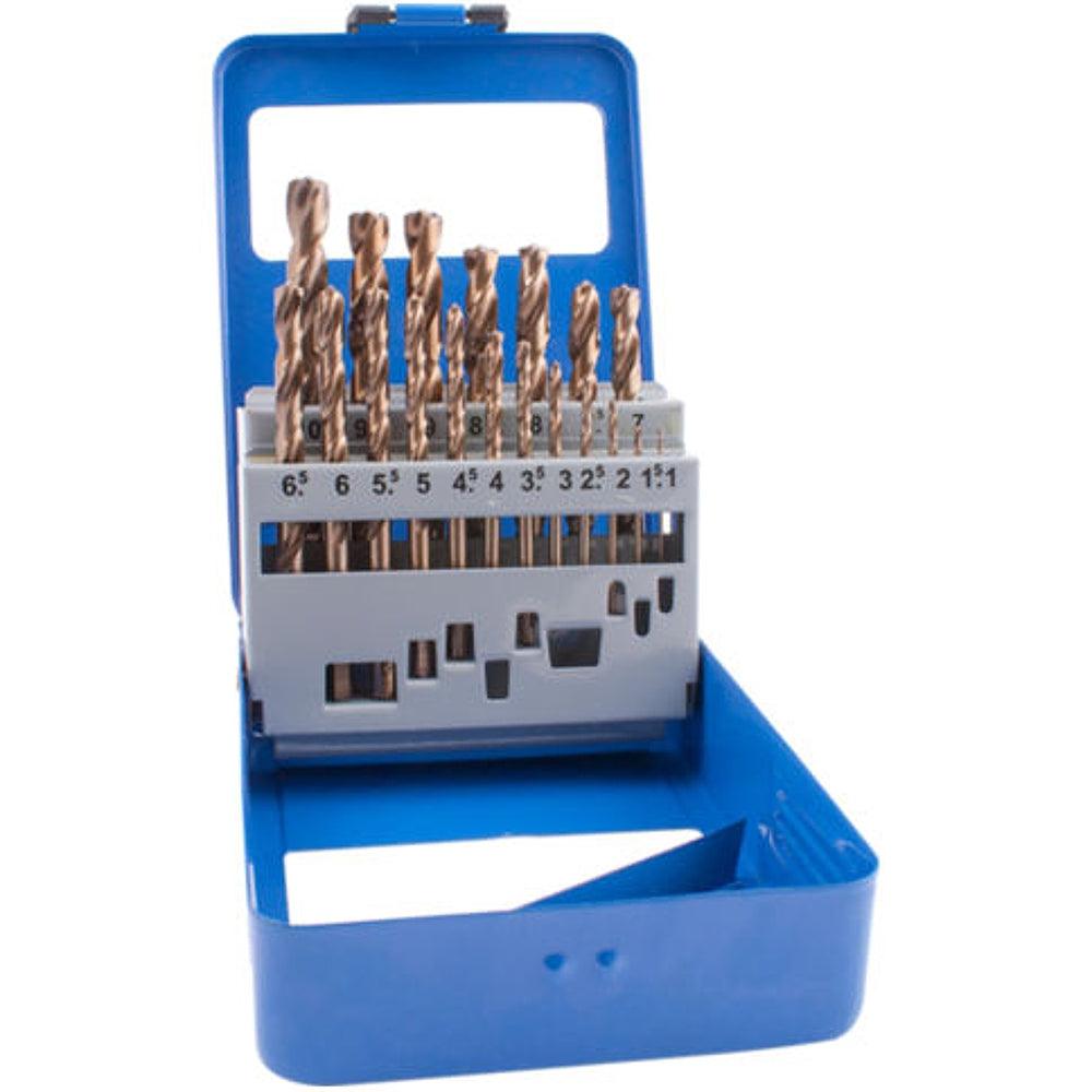 Drill Bit Set 19 Pcs 1 10 Mm X 0.5 Mm Turbo Point - Livestainable.co.za