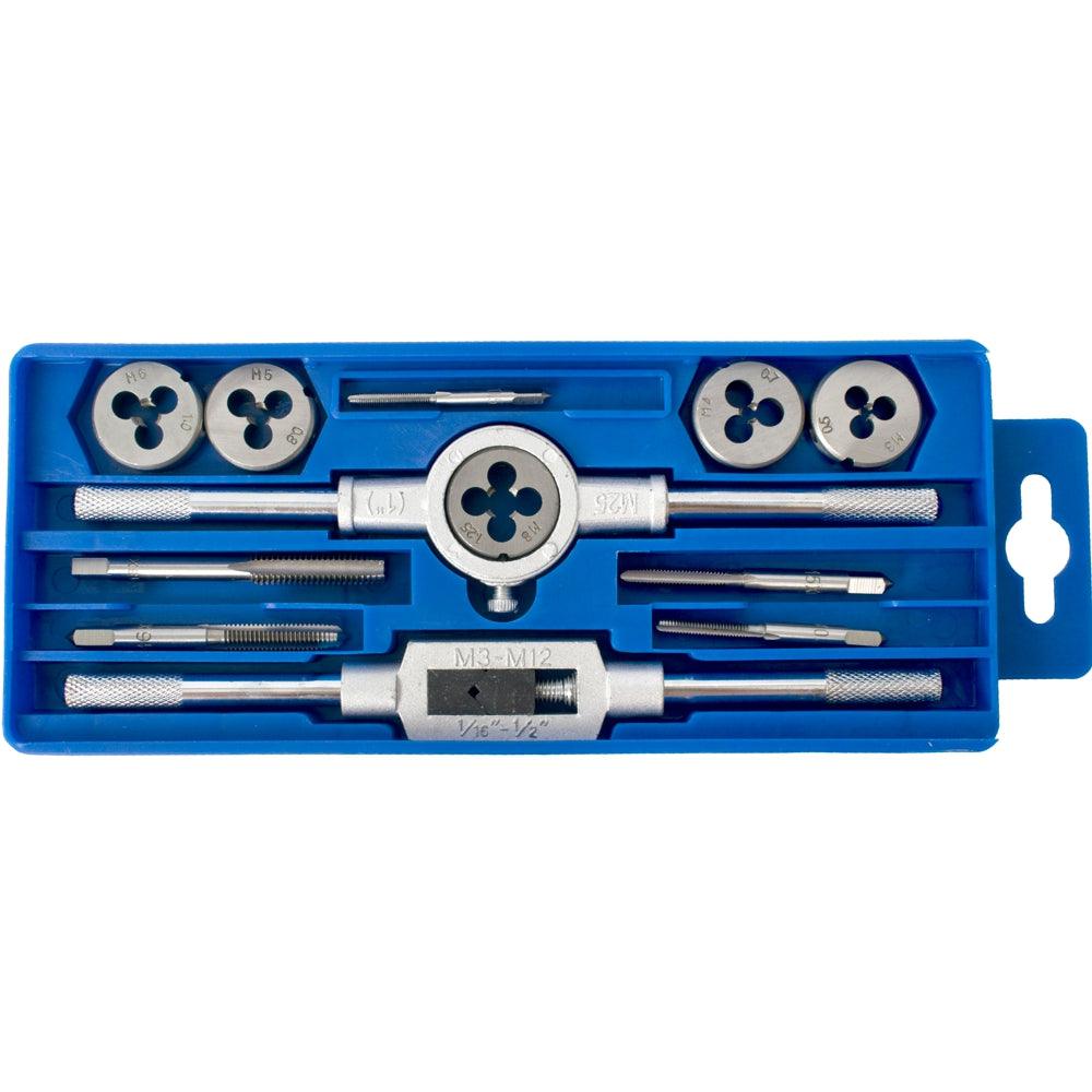 12 Pc Ws Tap & Die Set Plastic Case - Livestainable.co.za