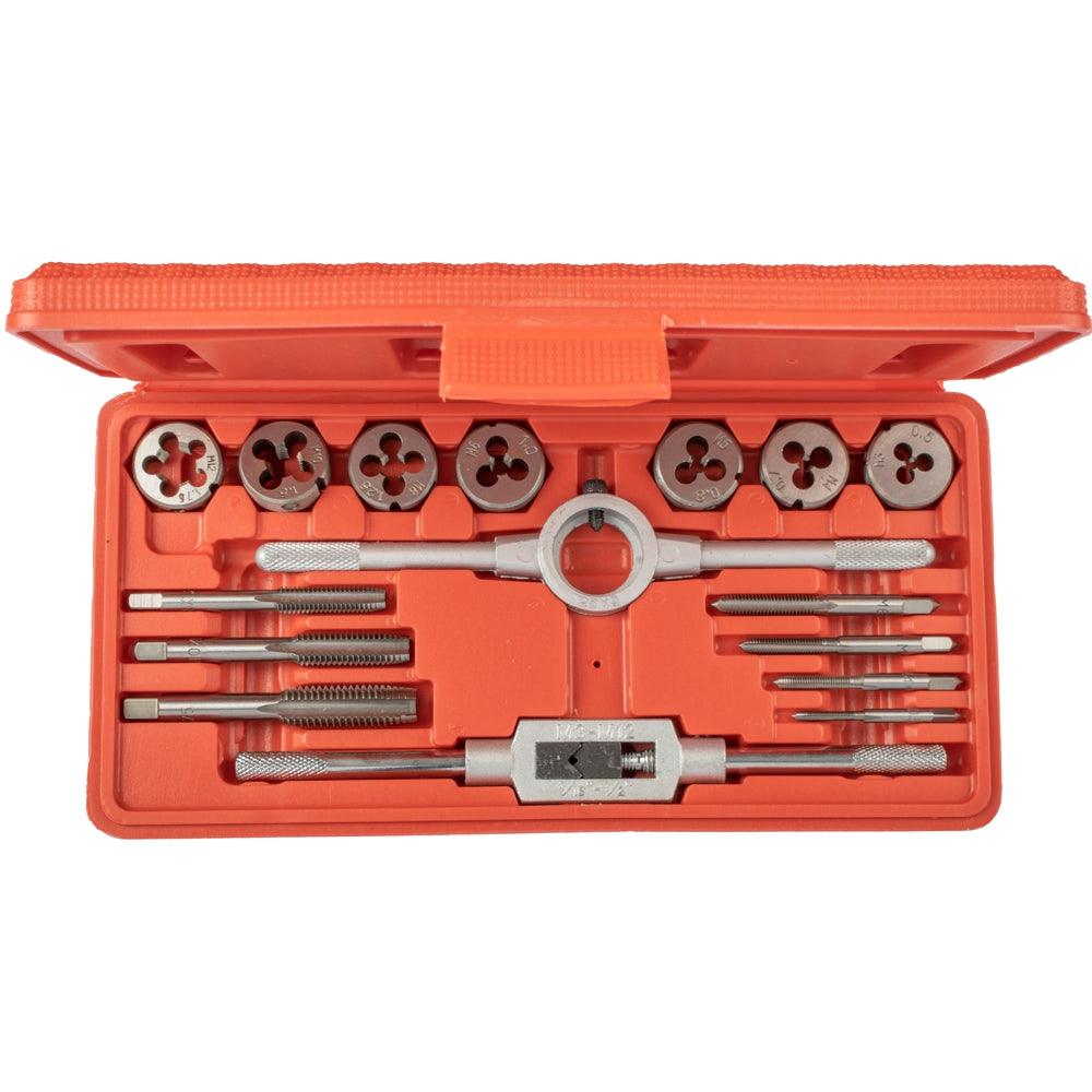 Tap & Die Set 16 Pce In Plastic Case - Livestainable.co.za