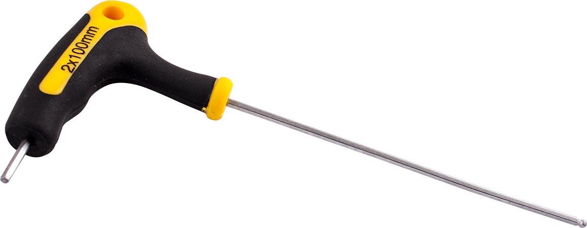 Ball Point T Handle Hex Allen Key 2.5 Mm X 100 Mm - Livestainable.co.za