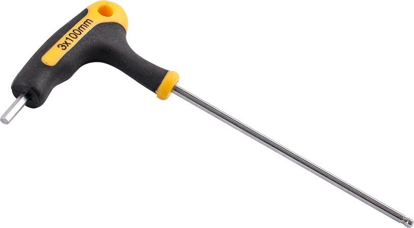 Ball Point T Handle Hex Allen Key 3.0 Mm X 100 Mm - Livestainable.co.za