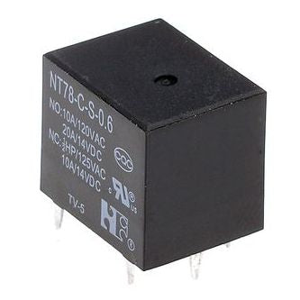 Relay Spdt 10 A 12 Vdc Rect 5 Pcb Nt78 Cs10 Dc12 V0.6