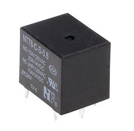 Relay Spdt 10 A 5 Vdc Rect 5 Pcb Mini Nt78 Cs10 Dc5 V0.6