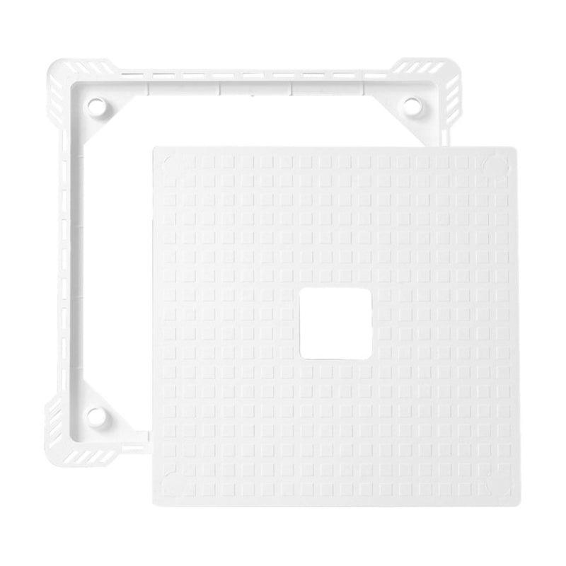 Wirquin Bath Inspection Tileable Hatch White Pvc - Livestainable.co.za