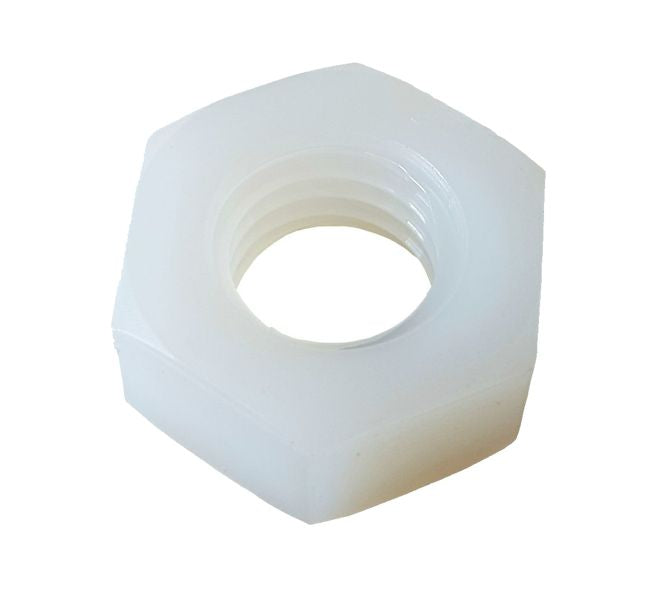 Nut Hex M6 Plastic /Nylon Nut M6