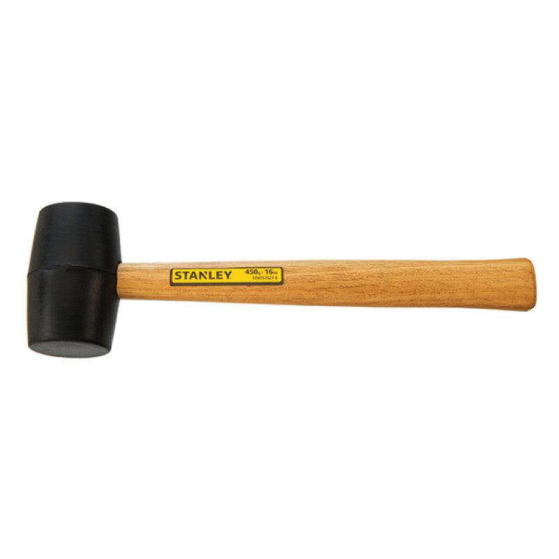 Stanley Rubber Mallet Wooden Handle 680 G - Livestainable.co.za