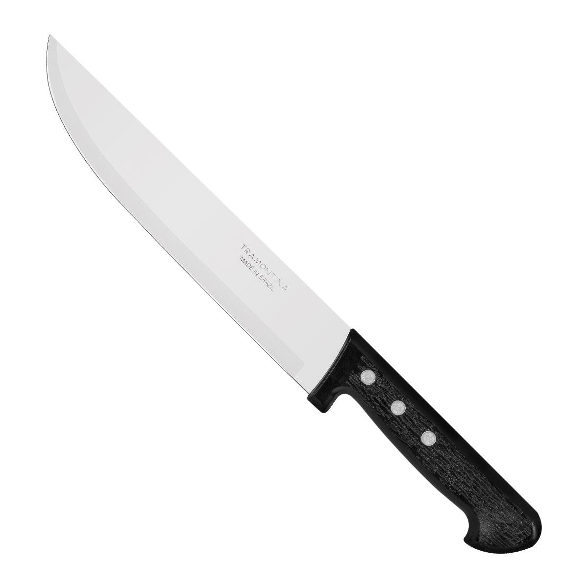 Tramontina Plenus Kitchen Knife 20 Cm Black Bp - Livestainable.co.za