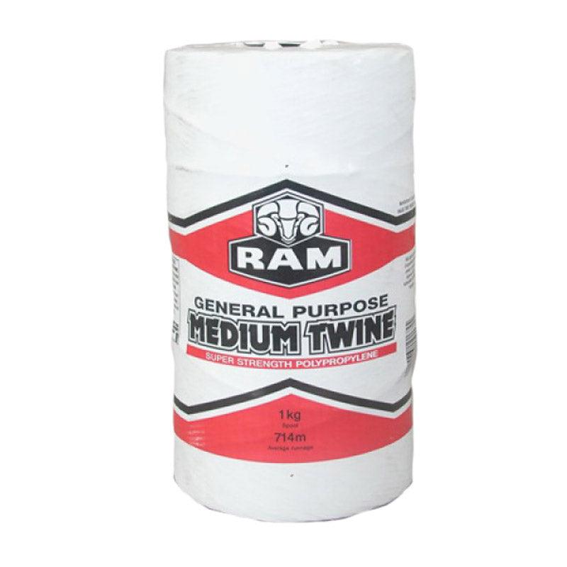 Ram Twine General Purpose Medium Blk 1 Kg - Livestainable.co.za