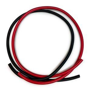 95mm2 3/0 AWG Battery Cable 40CM Red and Black Pair - Livestainable.co.za