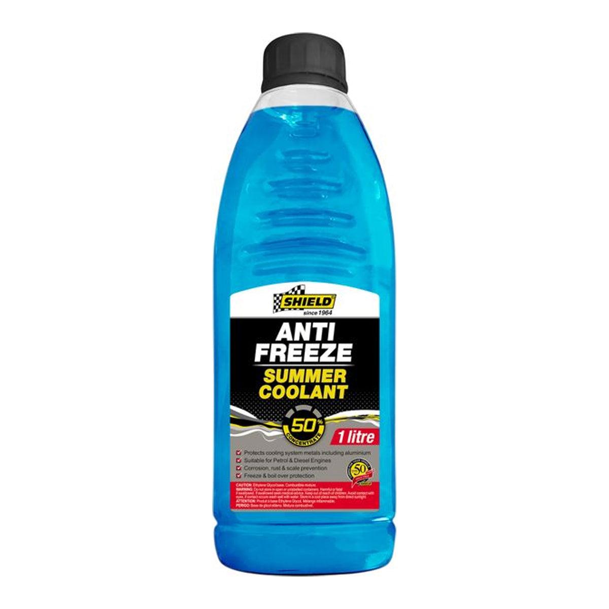 Shield Anti Freeze Summer Cooolant 50% Blue 1 L - Livestainable.co.za