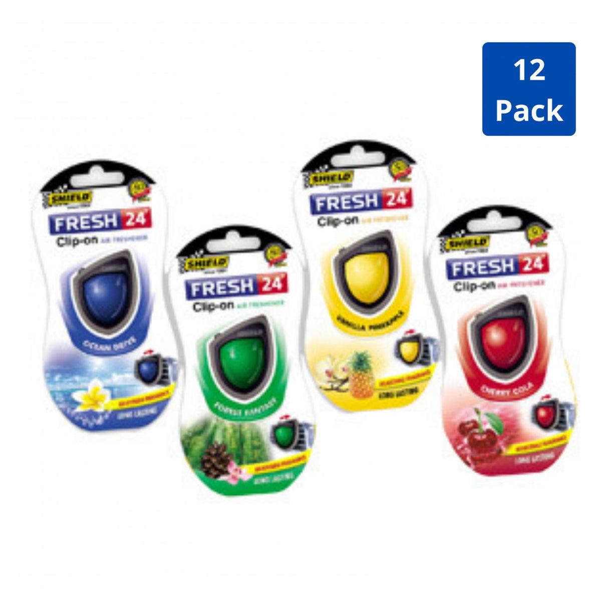 Shield Fresh 24 Clip On 4 Ml Mixed Box12 Price Each - Livestainable.co.za