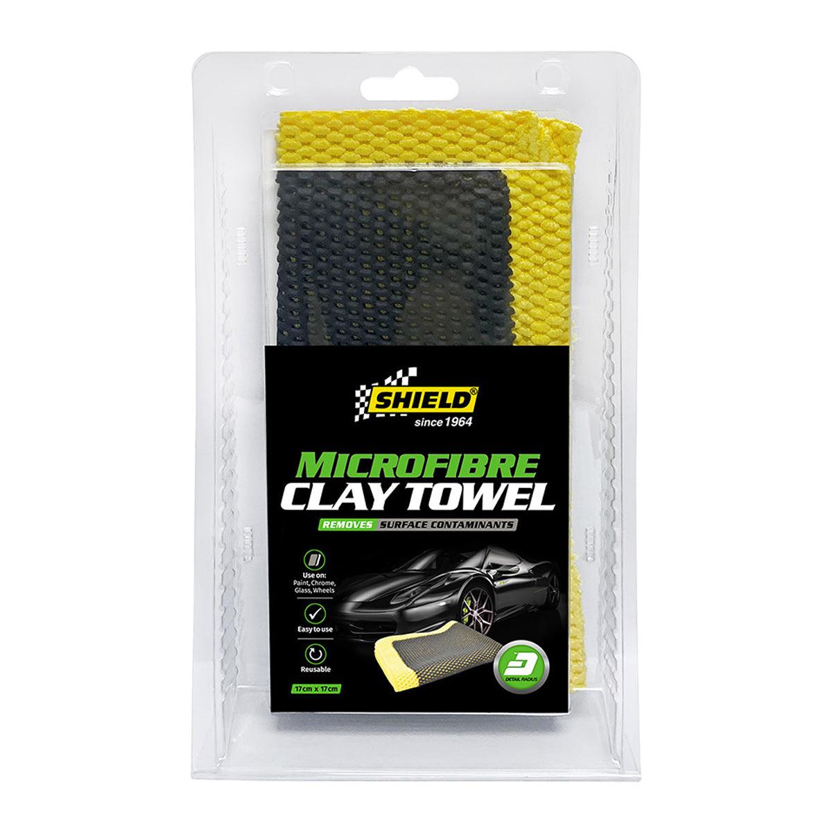 Shield Microfibre Clay Towel Std - Livestainable.co.za