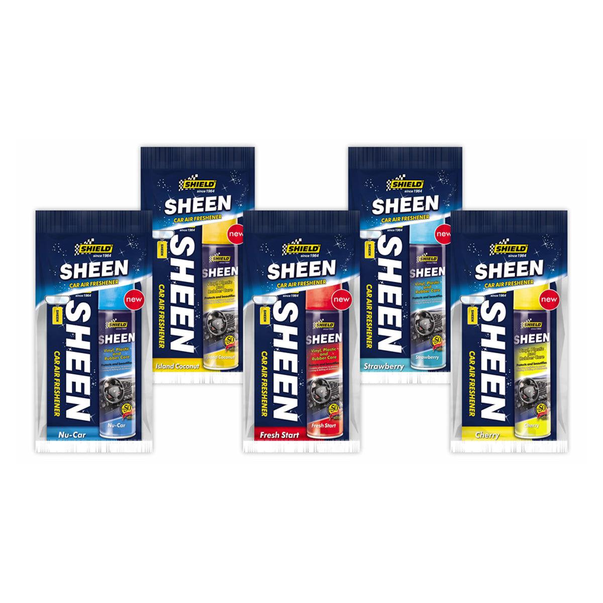 Shield Sheen Car Freshener Mixed Box 20 Price Ea - Livestainable.co.za