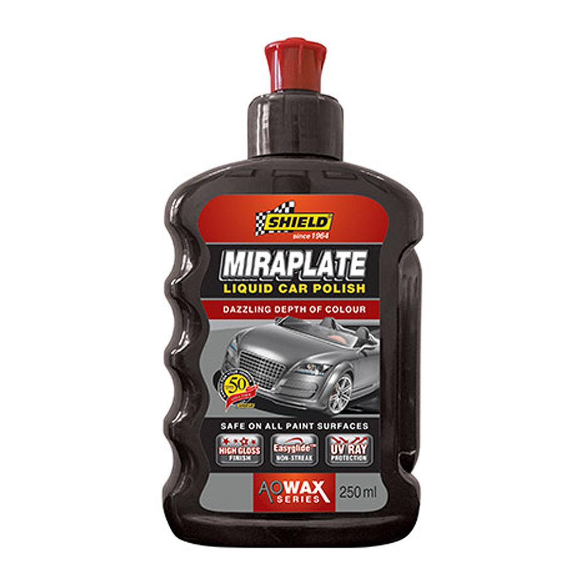 Shield Miraplate Liquid Car Polish 250 Ml - Livestainable.co.za