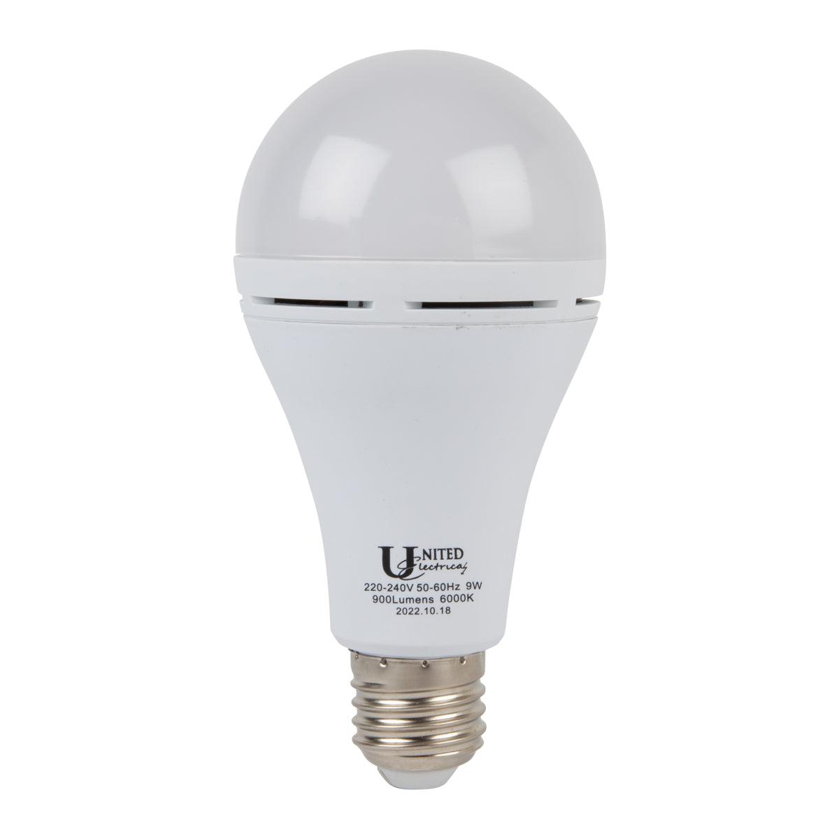 United Electrical Globe Rechargeable Es 9 W - Livestainable.co.za