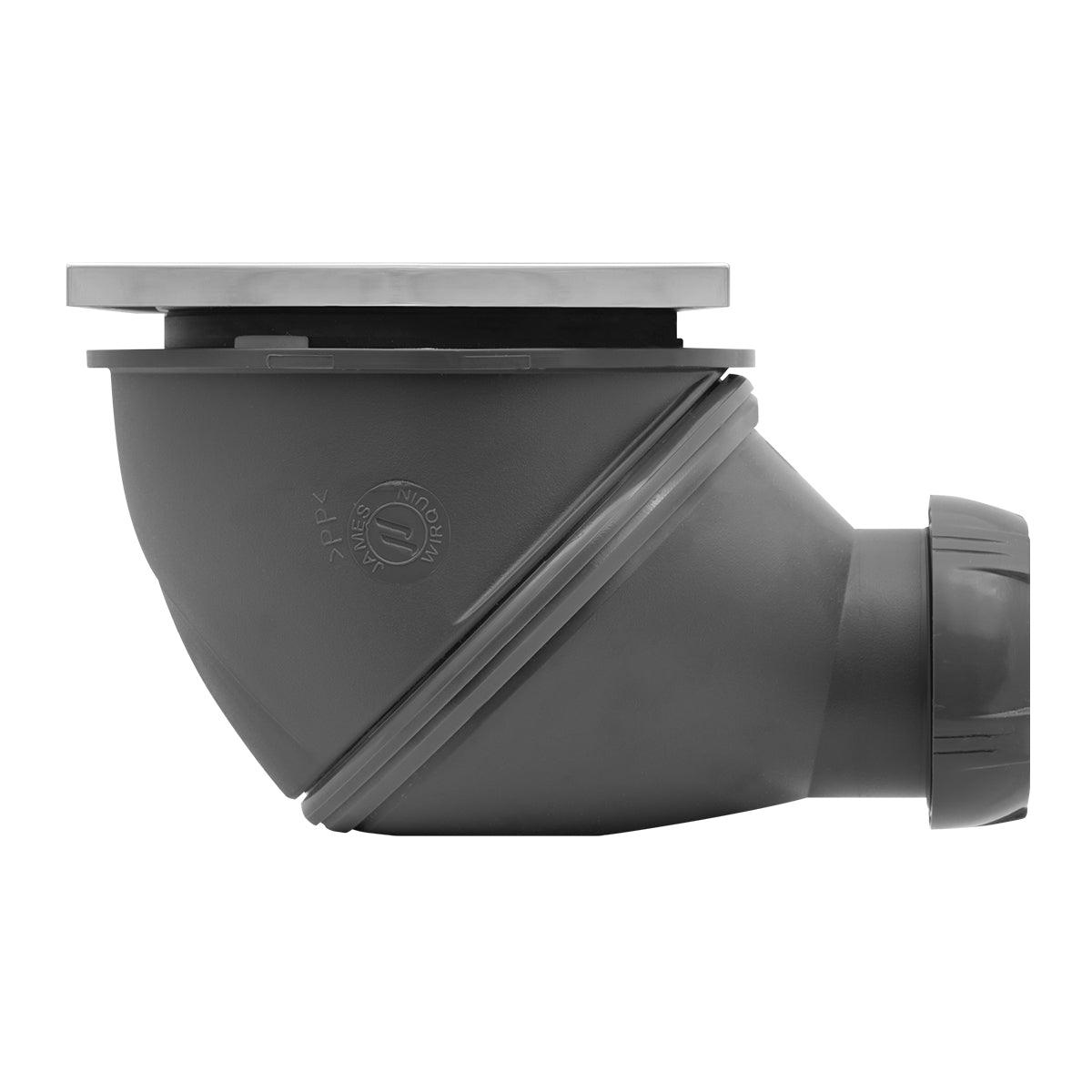 Wirquin Shower Trap James Square 60 Mm (Blister) - Livestainable.co.za