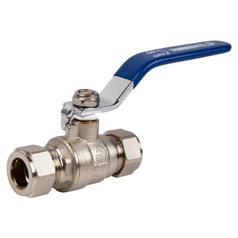 Torrenti Ball Valve Brass Cxc 22 Mm - Livestainable.co.za