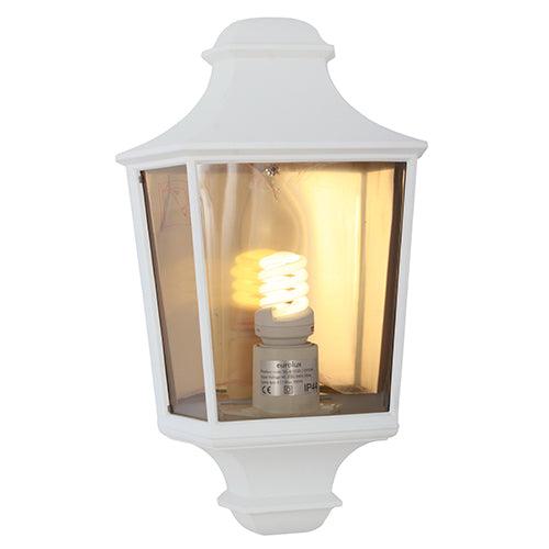 Hamlet Lantern 3 Panel Half Wall 230mm White - Livestainable.co.za